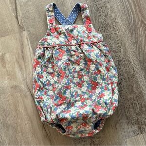 BABY BODEN 12/18 Floral Bubble Romper